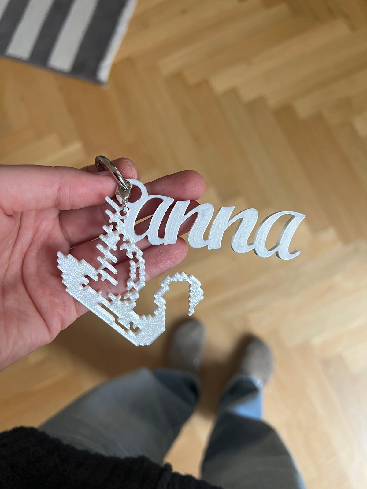 Swan Bag Charm / Keychain