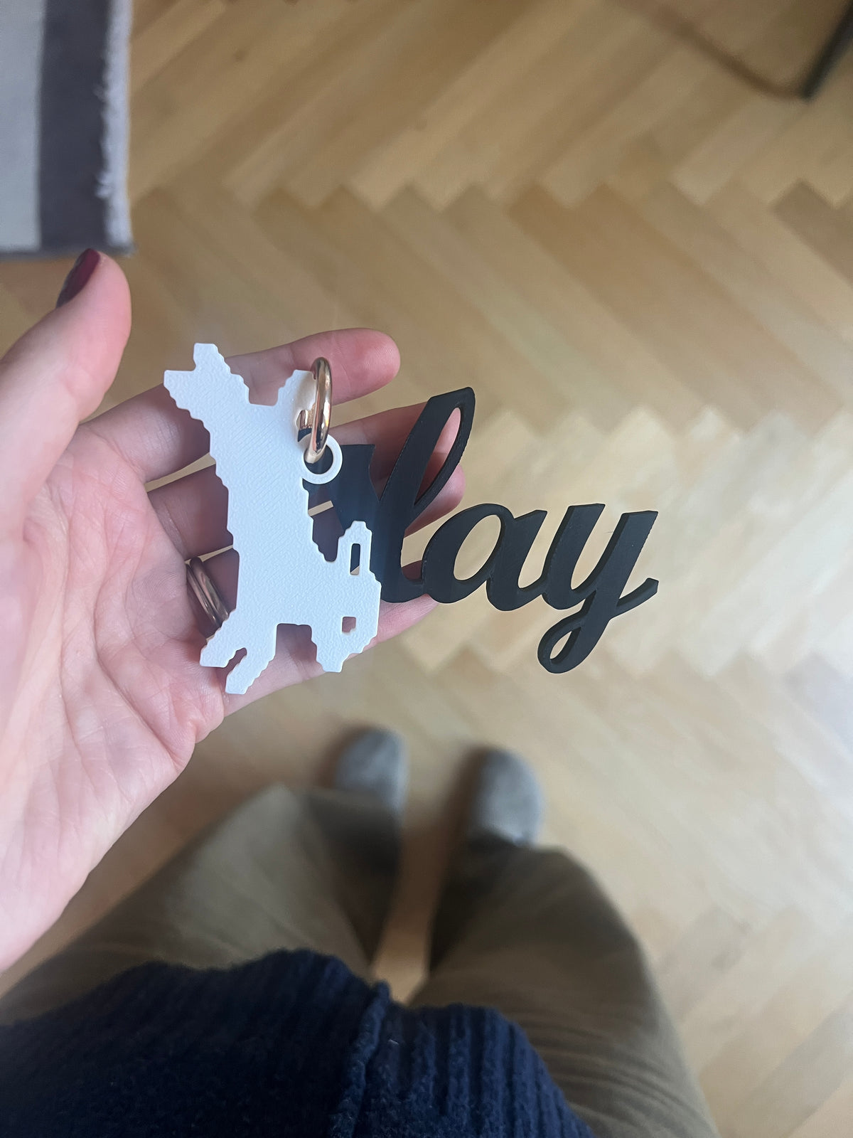 Sheep Bag Charm / Keychain
