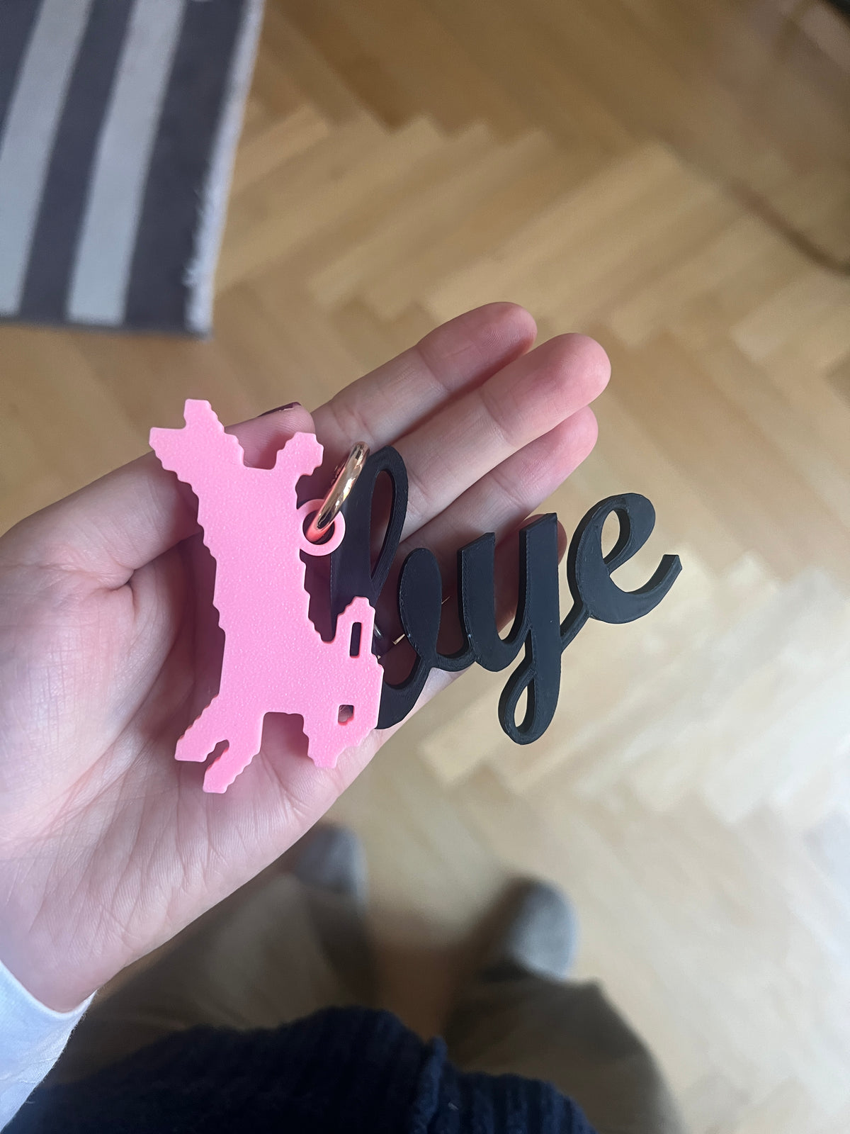 Sheep Bag Charm / Keychain